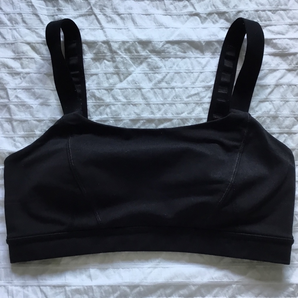 Lululemon Black Sports Bra Size 8